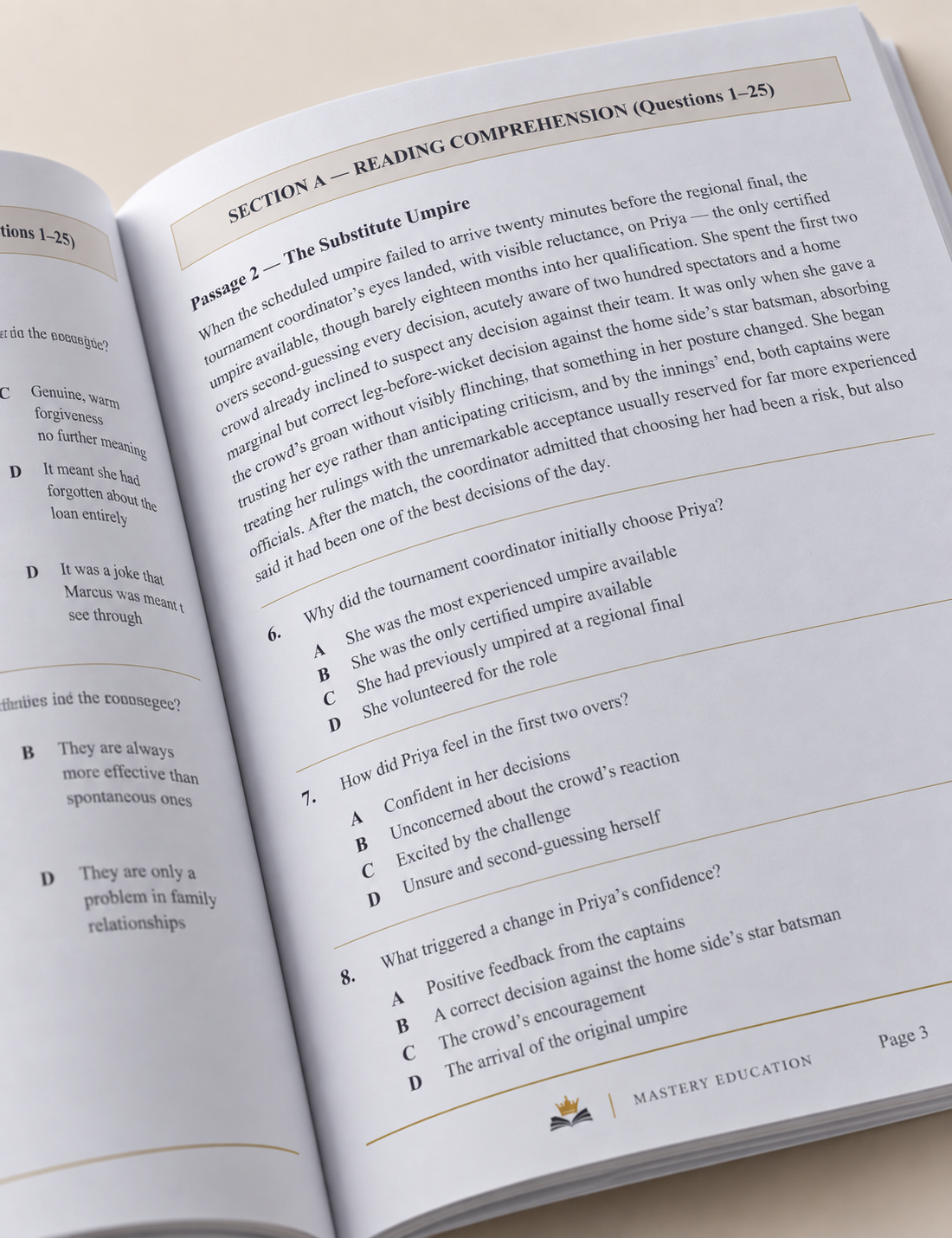 Free SEHS Practice Test — Sample Questions Across All Subjects