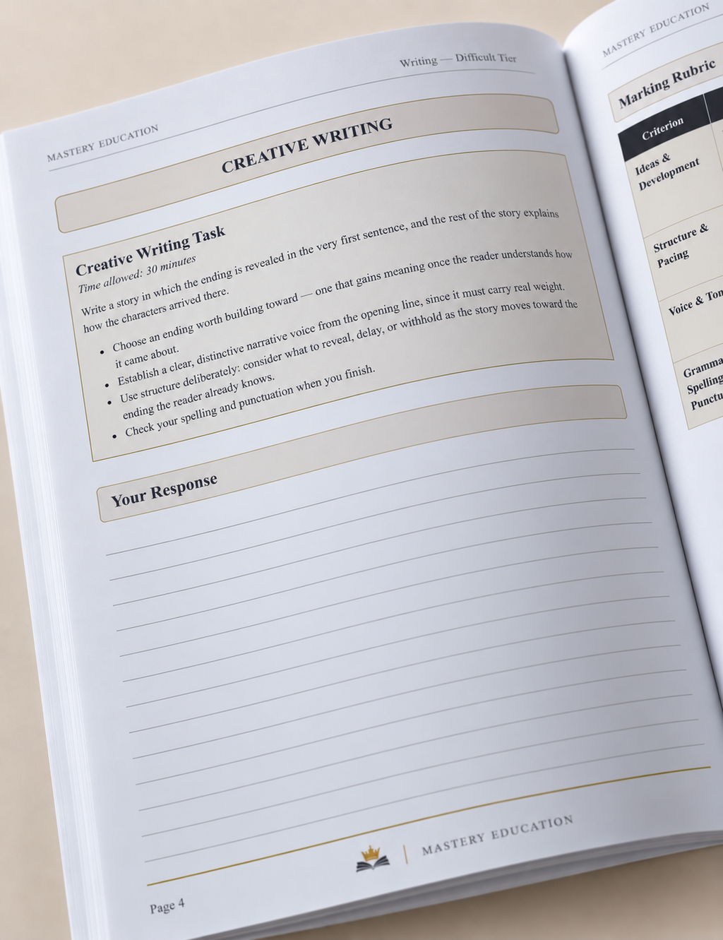 Writing Examination — Complete Subject (All 9 Books)